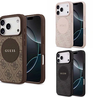 قاب Magsafe Guess گس مگ سیف دار رنگی Iphone سری 17